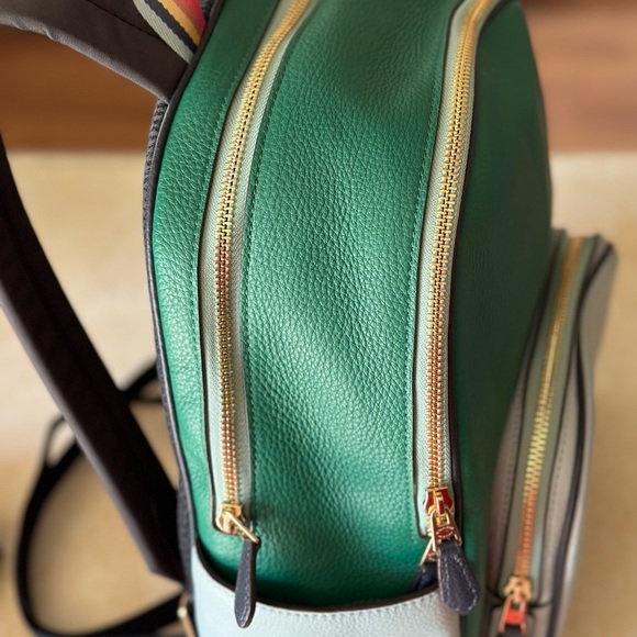 Coach leather backpack and matching wallet set - Picture 4 of 6